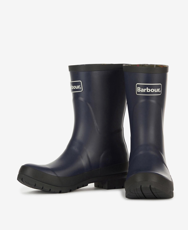 Women's Barbour Banbury Wellington Boots Navy | HWJN-03578