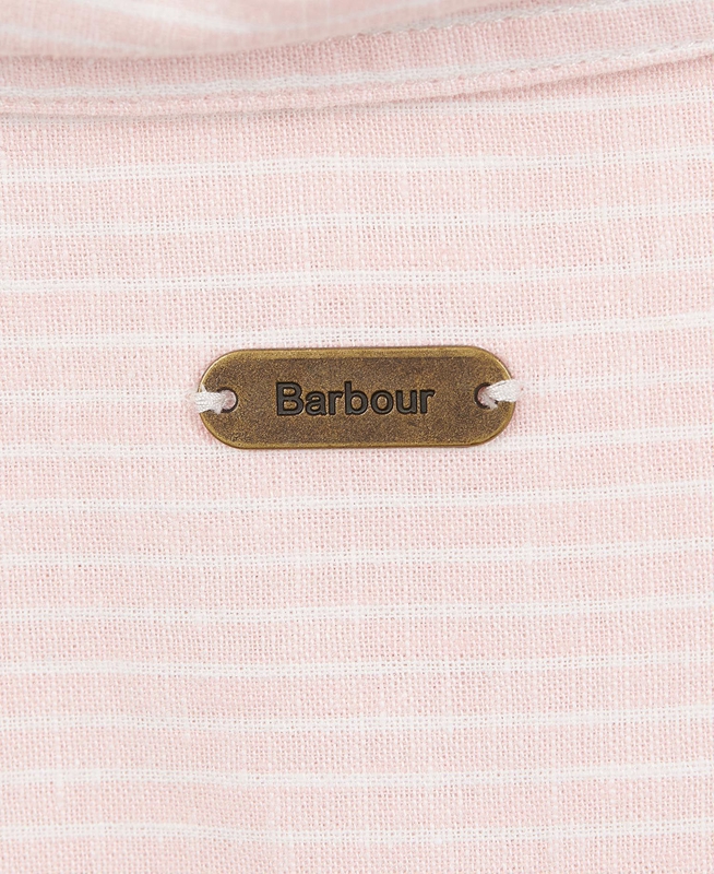 Women's Barbour Beachfront Shirts Pink | PJIK-68172