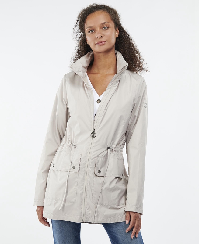 Women's Barbour Campion Showerproof Casual Jackets Grey | TULB-70386