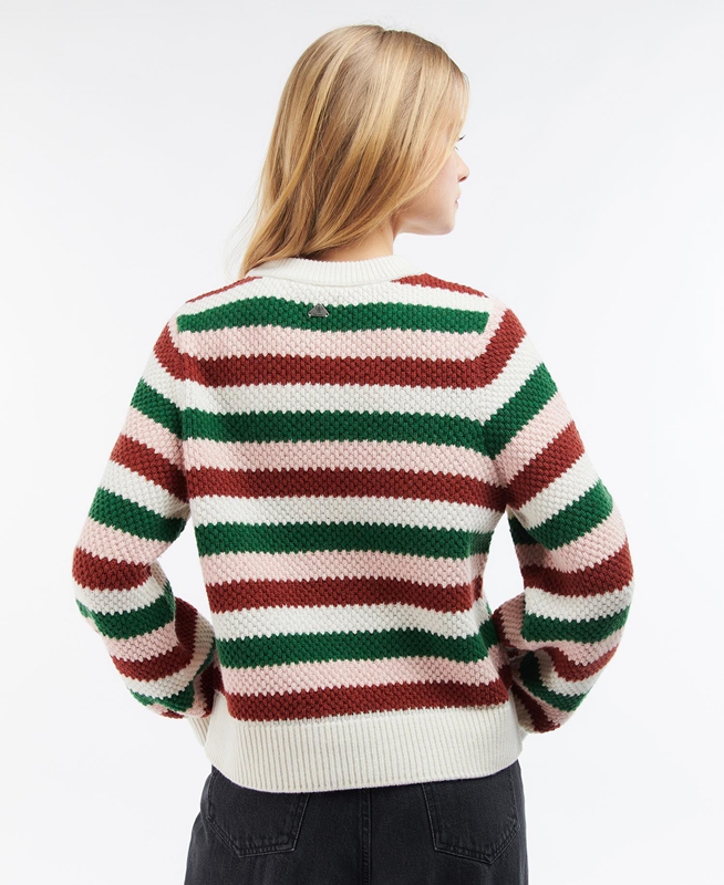 Women's Barbour Cassley Knit Sweaters Multicolor | MRPE-91236