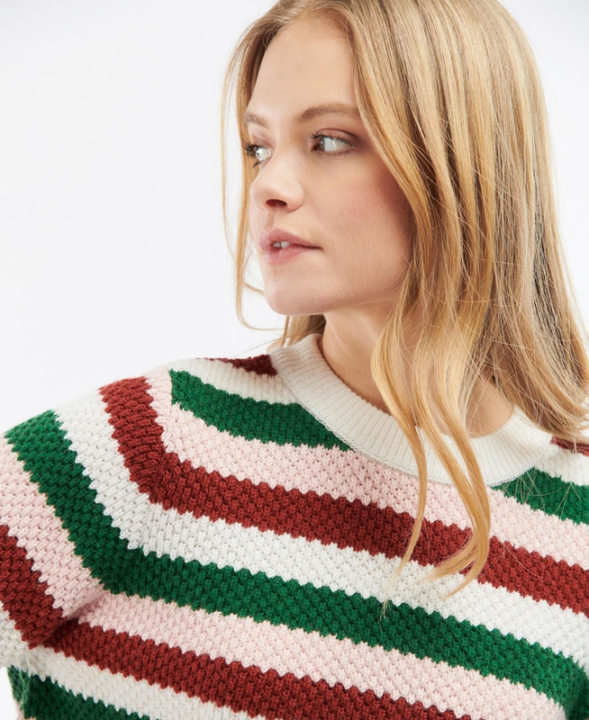 Women's Barbour Cassley Knit Sweaters Multicolor | MRPE-91236