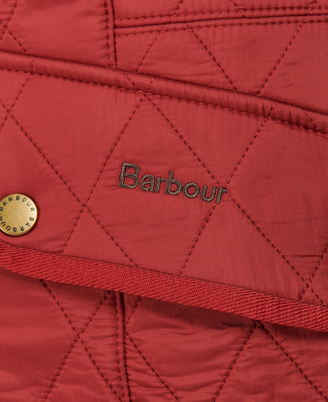 Women's Barbour Cavalry Vest Red | JTMQ-13592