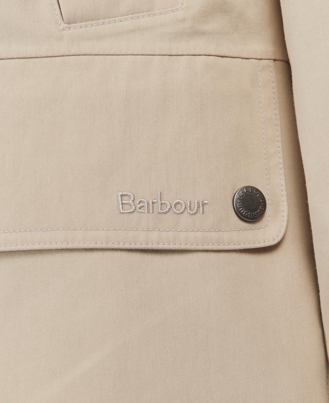 Women's Barbour Clary Waterproof Jackets Beige | BXFJ-52798