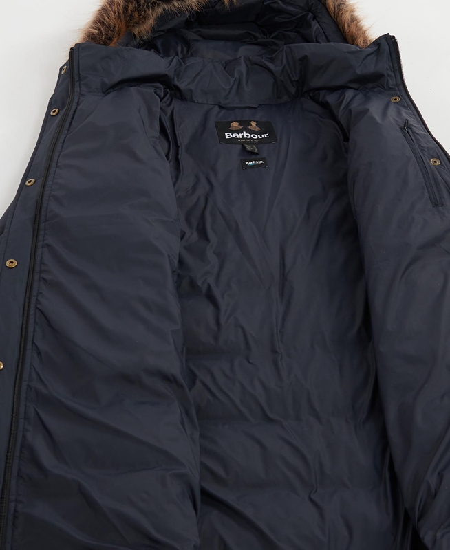 Women's Barbour Daffodil Quilted Jackets Navy | KEAS-50472