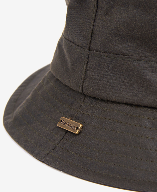 Women's Barbour Dovecote Bucket Hats Black | PIJY-68972