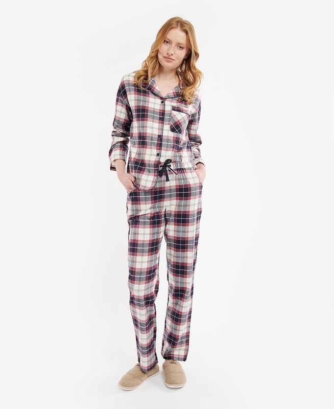 Women's Barbour Ellery PJ Set Nightwear Multicolor | YWEA-01385