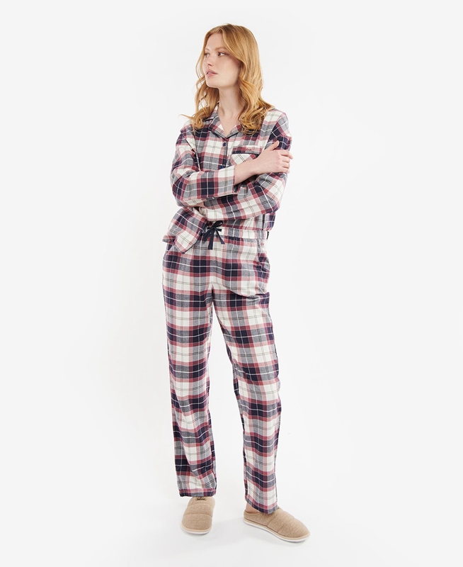 Women\'s Barbour Ellery PJ Set Nightwear Multicolor | YWEA-01385