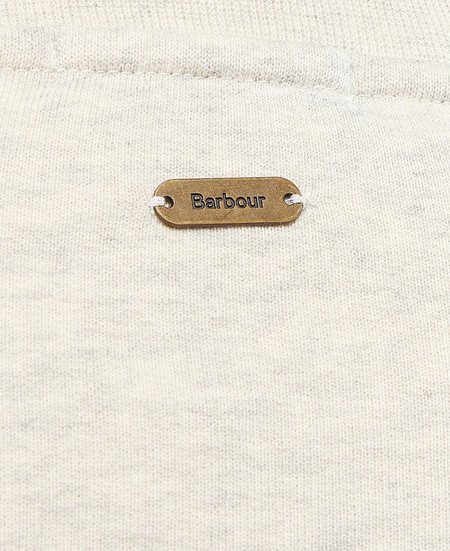 Women's Barbour Esme Sweatshirts Cream | UNEL-96235