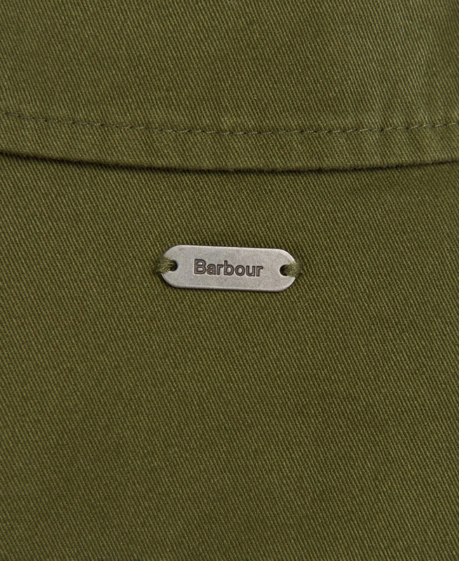 Women's Barbour Explorer Marley Overshirt Shirts Olive | GKIT-16935