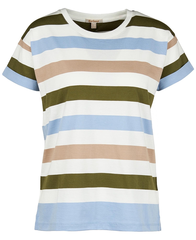 Women's Barbour Explorer Marley Top T Shirts Multicolor | BNMT-30465