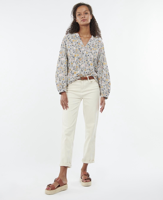 Women's Barbour Melita Top Shirts Multicolor | EYBN-63720