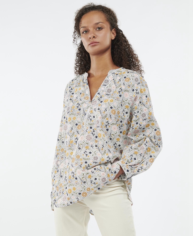 Women's Barbour Melita Top Shirts Multicolor | EYBN-63720