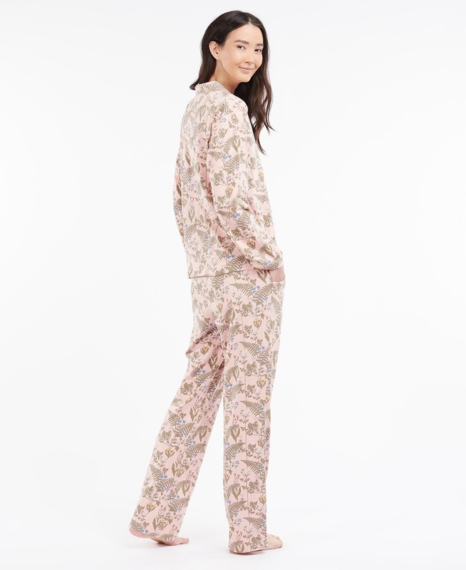 Women's Barbour Nina PJ Set Nightwear Multicolor | YGPD-89642