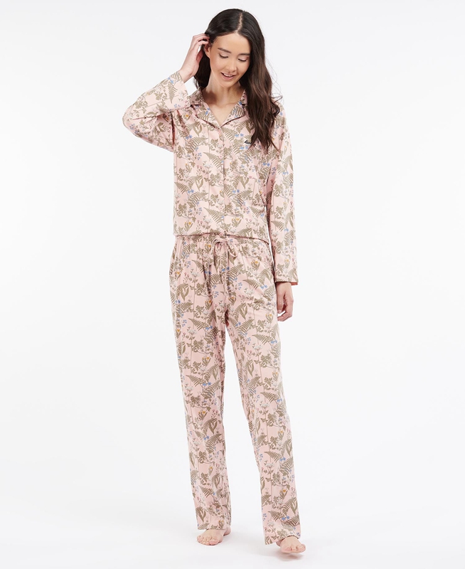 Women\'s Barbour Nina PJ Set Nightwear Multicolor | YGPD-89642