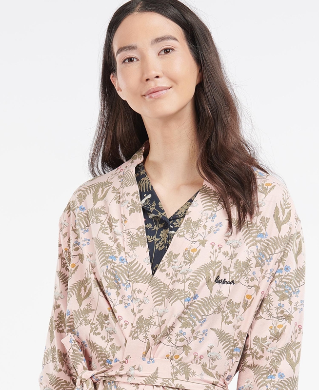 Women's Barbour Nina Robe Nightwear Multicolor | KPEH-65907