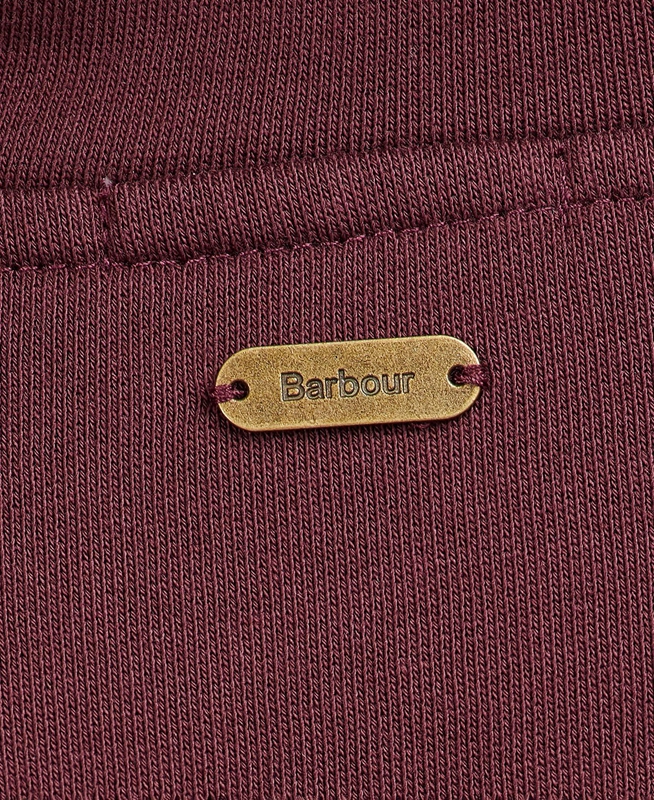 Women's Barbour Otterburn Sweatshirts Brown | LGZR-81457