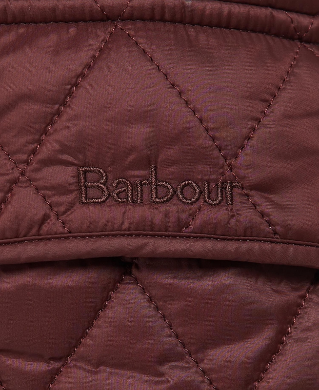 Women's Barbour Otterburn Vest Burgundy | WMXU-41865