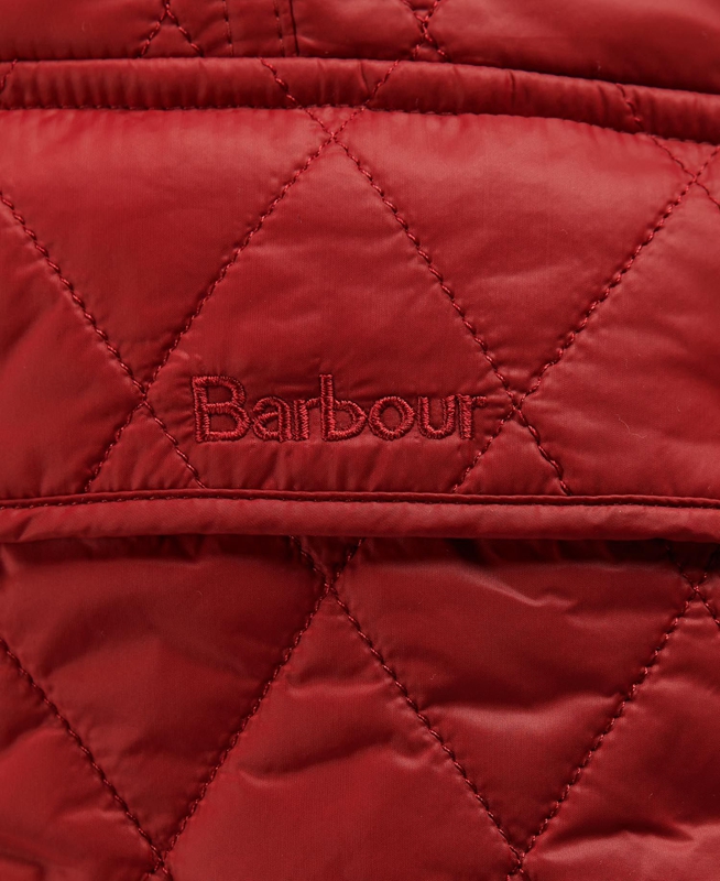 Women's Barbour Otterburn Vest Red | WULP-38942