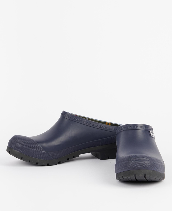 Women's Barbour Quinn Clogs Navy | UZGX-04512