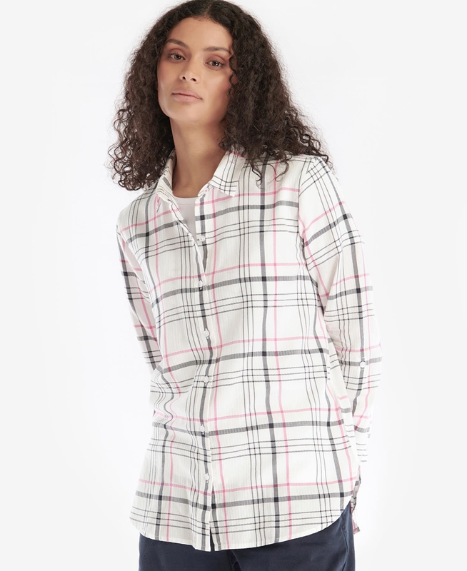 Women's Barbour Shoreline Shirts Multicolor | IXPL-62514