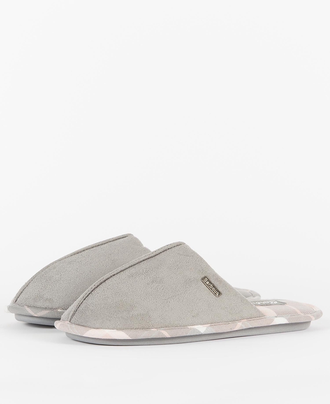 Women's Barbour Simone Slippers Grey | NKQX-10543