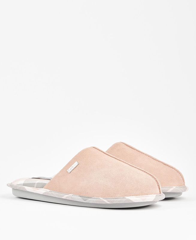 Women's Barbour Simone Slippers Pink | TOWS-25768