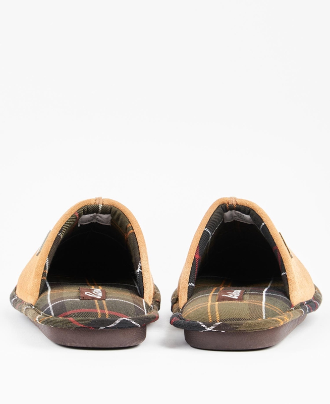 Women's Barbour Simone Slippers Yellow | NBTX-97812