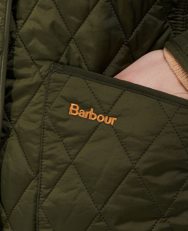 Women's Barbour Steppjacke Annandale Quilted Jackets Olive | ZPQI-63782