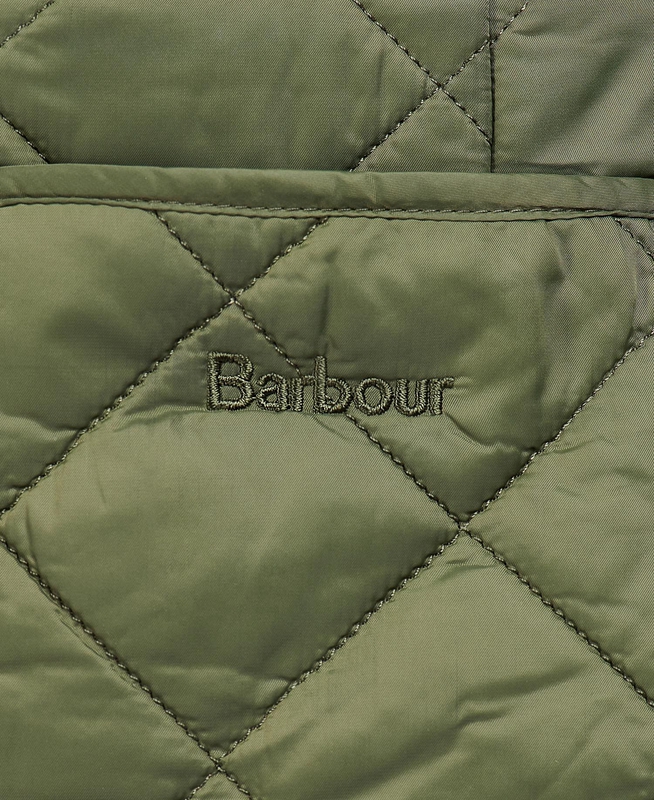 Women's Barbour Steppjacke Deveron Polarquilt Quilted Jackets Green | RKDX-87453