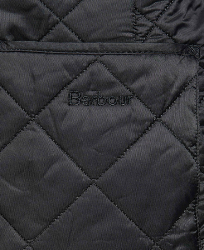 Women's Barbour Steppjacke Deveron Polarquilt Quilted Jackets Black | TIHZ-69405