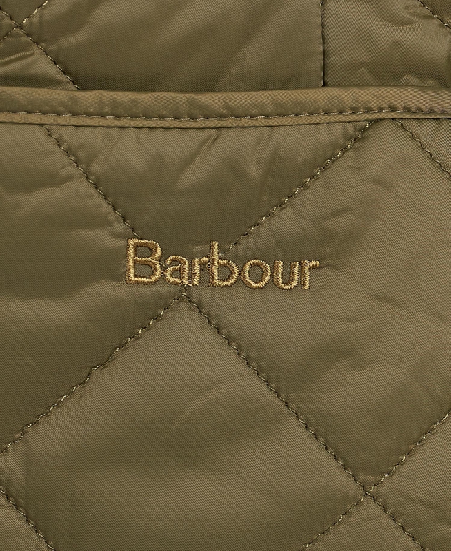 Women's Barbour Steppjacke Deveron Quilted Jackets Olive | SYBC-73128