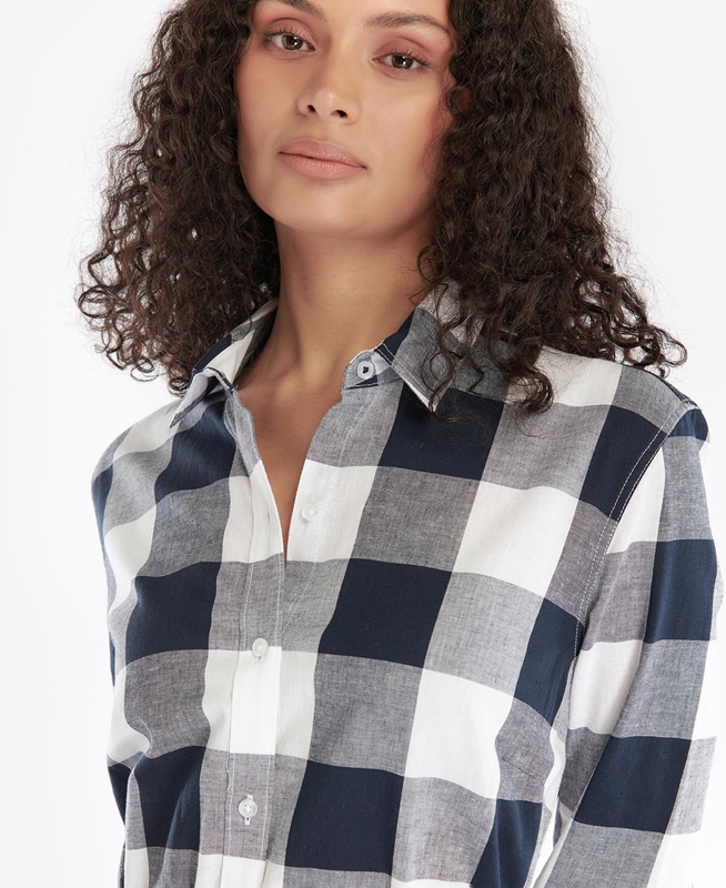 Women's Barbour Tern Check Dress Multicolor | SOBX-53960