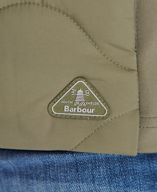 Women's Barbour Thrift Quilted Sweatshirts Olive | QOWP-58061