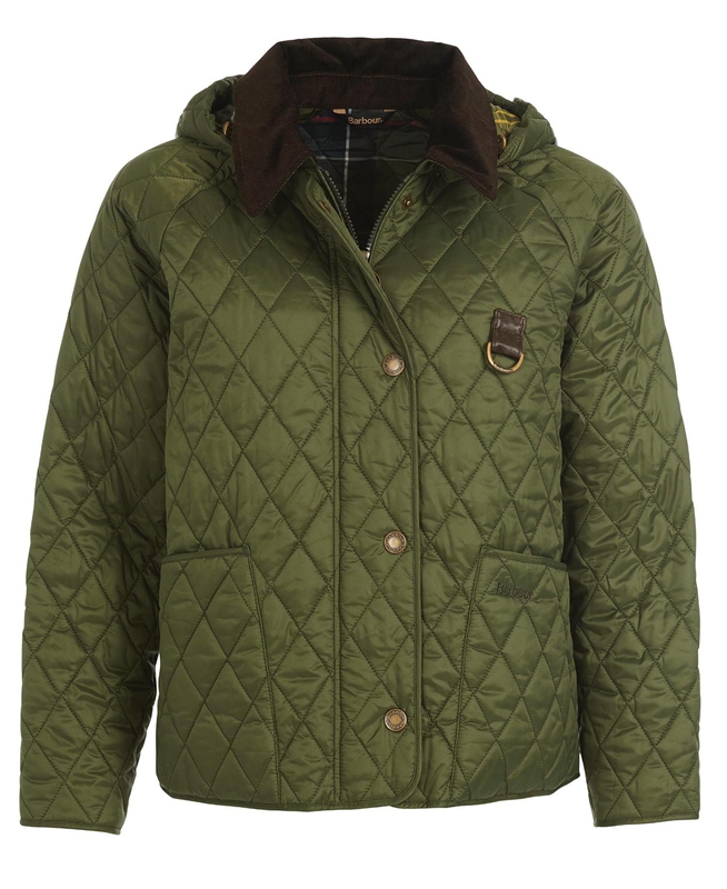 Women's Barbour Tobymory Quilted Jackets Green | BOYE-84537