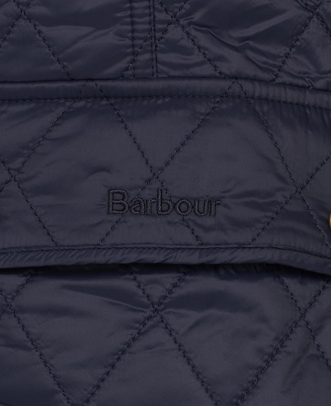 Women's Barbour Weste Otterburn Vest Navy | BAUV-64891