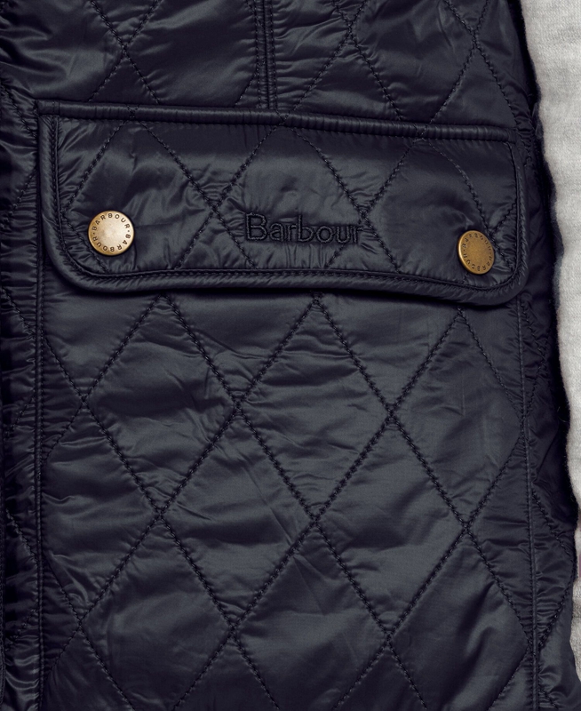 Women's Barbour Weste Wray Vest Black | LWIU-12867