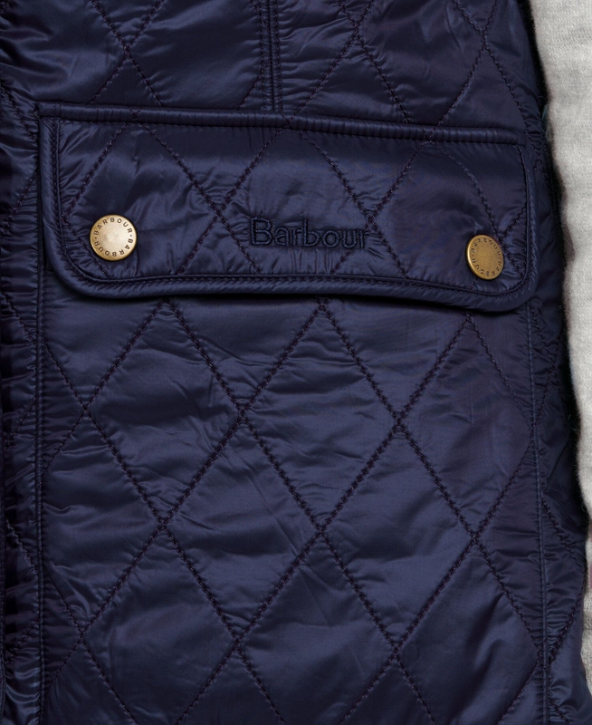 Women's Barbour Weste Wray Vest Blue | KCVZ-47635