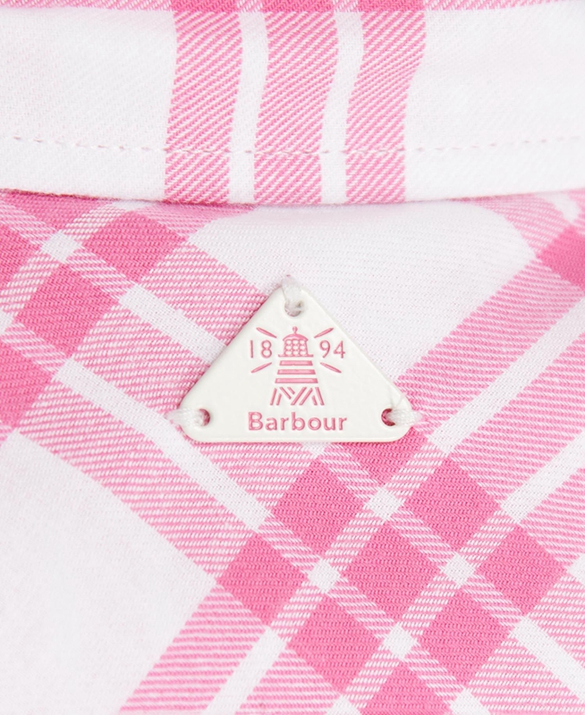 Women's Barbour Willowherb Shirts Pink | BVMH-36852