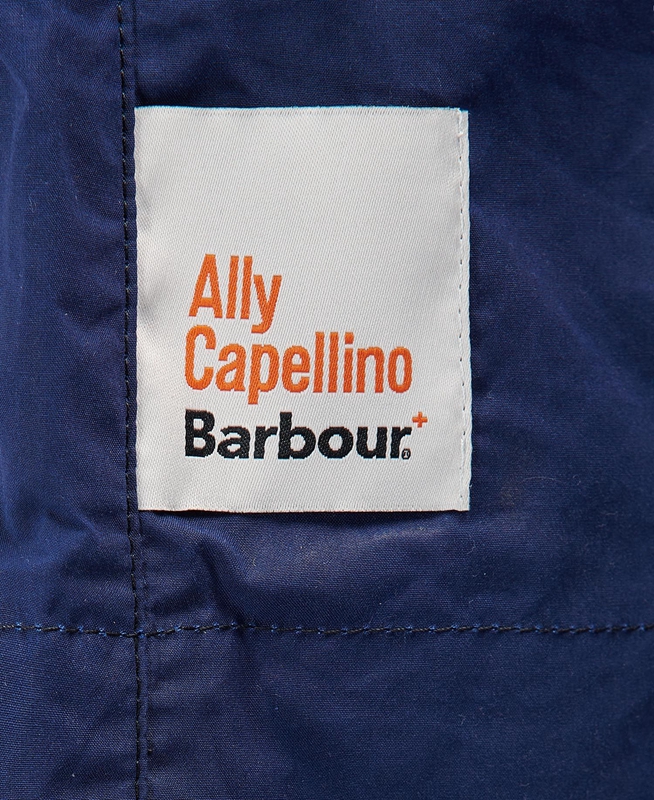 Women's Barbour x Ally Capellino Tip Casual Jackets Navy | RAVY-07396